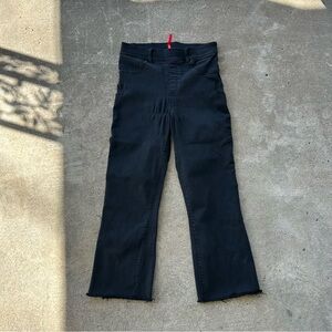 Spanx Kick Flare Pull On Jeans Black Size M Medium #20231R Shaping Pants